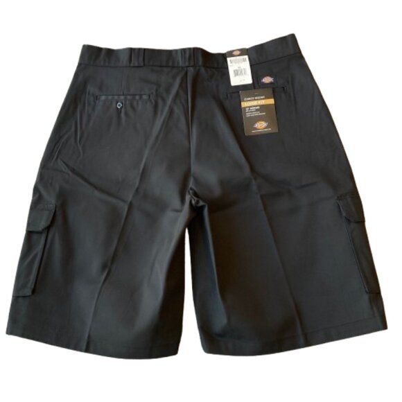 Dickies Loose Fit Cargo Work Shorts Men’s 44 Black 13" Inseam NWT NEW - Picture 1 of 6
